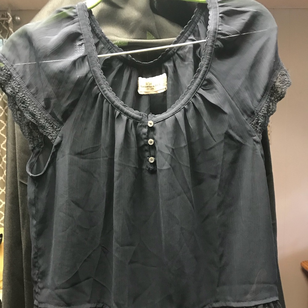 Sheer Abercrombie & Fitch Top